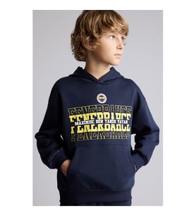 Defacto Fenerbahçe Baskılı indigo Erkek Çocuk Sweatshirt I6539A8/IN42