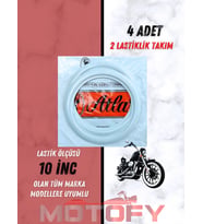 ATLAS 10 İNC BEYAZ LASTİK YANAĞI TAKIMI (2 LASTİK İÇİN)