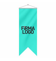 Özel Logolu Kırlangıç Flama 50x100