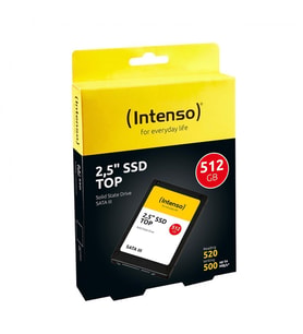 INTENSO INTENSO TOP 512GB 520/500MB/s 2.5" SATA 3.0 SSD 3812450 3D-NAND