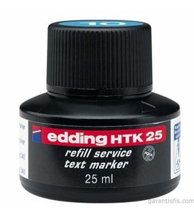 Edding HTK 25 Mavi Fosforlu Kalem Yedek Mürekkebi