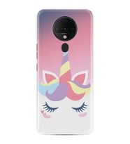 Tecno Spark 6 Kılıf Silikon Desen Sweety Unicorn 1737