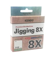 Kendo Jigging 8X Flash ( Fluo Green ) Örgü İp Olta Misinası 300mt 0.20 mm