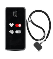 Xiaomi Redmi 8A 8 Pro 9C 9T 10C 11T Pro Kılıf Boyun Askılı Silikon Love Brain 1722