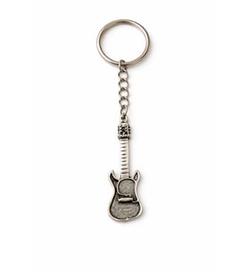 Gitar Formlu Metal Figür Anahtarlık – Tasarım Metal Anahtarlık