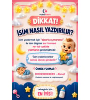 Kişiye Özel Kız Bebek Tulum ve Bere – Çiçekli Tavşan Temalı İsimli Bebek Tasarımı