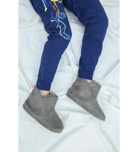 Unisex Ev Terlik 331XA096 (Gri)