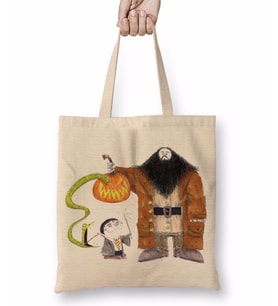 Harry Potter Harry Hagrid Bez Çanta Uzun Saplı