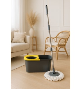 Çok Amaçlı 360 Döner Mop Temizlik Seti, 13 Litre, Pratik ve Kullanışlı