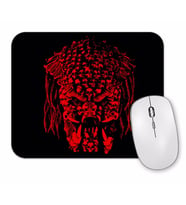 Predator Head Made of Skulls Mouse Pad
