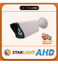 ULTRA HD 1.3MP STARLİGHT AHD Güvenlik Kamerası - Bullet Kamerası - AHD Kamerası