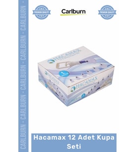 #Hacamat Profesyonel Vakumlu Tedavi Ekipmanı Pompalı Seperatörlü Kutu Hacamax 12 Adet Kupa Seti