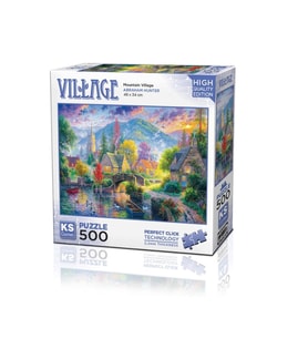 20046 Mountain Village 500 Parça Puzzle -KS