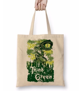 Think Green Pense Verde Bez Çanta Uzun Saplı