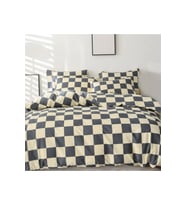 Çift Kişilik Nevresim Takımı 4 Yastık Kılıfı Lastikli Çarşaflı 200x220cm