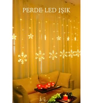 Kartanesi Sarkıt 3 Metre Yılbaşı Led Işık Sarkıt Led Işık (Sarı)