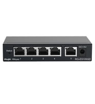 RUIJIE 5port REYEE RG-ES105GD GIGABIT Yönetilebilir Switch Masaüstü Çelik Kasa