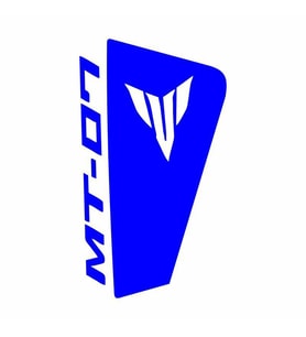 YAMAHA MT07 2014-2017 UYUMLU MAVİ SİPERLİK STİCKER SET