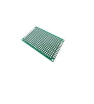 Çift Yüzlü Delikli Plaket 4x6cm Pertinaks