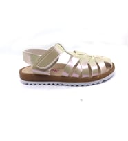 Şirin Bebe 01 Bej Kız Çocuk Yazlık Sandalet Ayakkabı