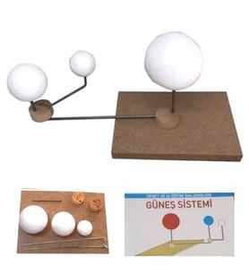 Deney Seti Güneş Dünya Ay Okul Ders Ve Deney Seti