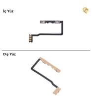 Oppo A74 Yan Ses Filmi Power Tuş Filmi Ses Tuşu Filmi On Off Fleksi Power Flex