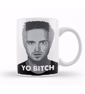 Jesse Pinkman Breaking Bad Kupa Bardak Porselen