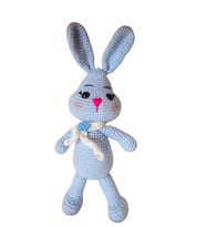 Maviş Tavşan Uyku Arkadaşı Amigurumi Organik Oyuncak