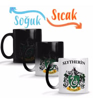 Slytherin 02 Sihirli Kupa Bardak Porselen