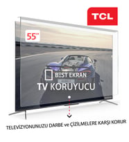 Tcl 55" inç 138 cm Ekran 4K Ultra Hd LED QLED Televizyon Ekran Koruyucu