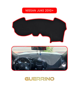 NİSSAN JUKE 2010+TORPİDO KORUMA HALISI KIRMIZI KENAR