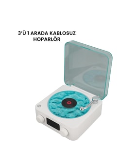 Kablosuz Bluetooth Hoparlör Mavi̇ - Lisinya