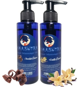 Hintohu Vücut Masaj Yağı Çikolata Vanilya Aromalı 125Ml Sensual Massage Oil