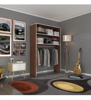 Kenzlife giysi dolabı hayrettin 180*120*40 cvz gardırop
