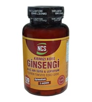 NCS Kırmızı Kore Ginsengi Alıç Arı Sütü Lepidyum 120 Tablet