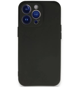 Mey İthalat® iPhone 13 Pro Kılıf First Silikon - Siyah