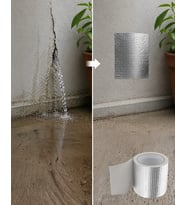 96mm Geniş Tamir Bandı 2 Metre Çatı Boru Balkon Sızdırmaz Onarım Bandı