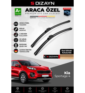 Kia Sportage Ön Cam Silecek Seti 2016-2021 Premium Araca Özel 65-40 Cm A+ Kalite