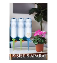 Çiçek Damlama Sulama Şişe Aparat 18 li set Seti