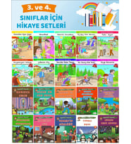 3.ve 4.Sınıflar İçin Hikaye Setleri (20 Kitap) (Karışık)