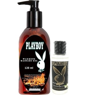 Playboy Aromaterapi Isıtıclı Massage Oil 120 Ml + Jasmin Aromalı Massage Vücut Masaj Yağı 50 Ml