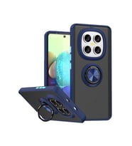 Mey İthalat® Redmi Note 15 Pro 5G Montreal Yüzüklü Silikon Kapak - Lacivert