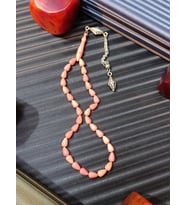SIKMA KEHRİBAR TESBİH PEMBE RENK (Çok Renkli)