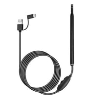 3'ü 1 Arada HD Görüntülü Akıllı Kulak Temizleme Cihazı -Kamera Destekli Android, Type-C ve PC uyumlu