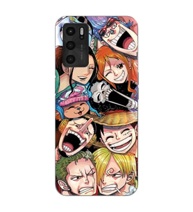 Oppo A16 / A55 Uyumlu One Piece Tasarımlı Şeffaf Telefon Kılıfı