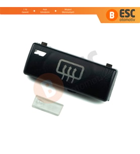 BMW X5 E53 5 Serisi E39 64116915812 İçin Klima Kontrol Panel Arka Cam Buğu Buz Çözücü Düğme Kapağı