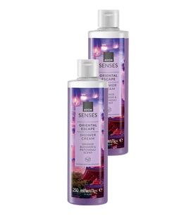 Senses Oriental Escape Portakal Çiçeği ve Paçuli Kokulu Duş Jeli 250ML İkili Set