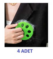 Çamaşır Makinesi Ve Evcil Hayvanlar İçin Tüy Toplayıcı Yıkanabilir Aparat 4 Adet (5343)