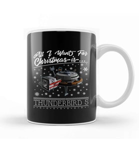 All I Want For Christmas Is Thnderbird 5 Kupa Bardak Porselen