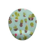 Kaktüsler Oval Bilek Destekli Mouse Pad